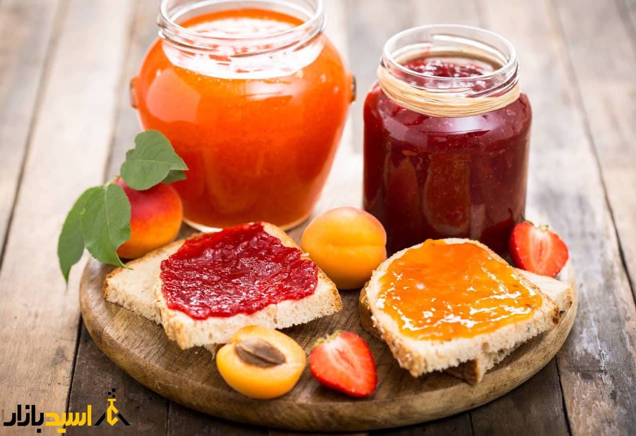 اضافه کردن زانتان گام به مربا اضافه کردن زانتان گام به مربا