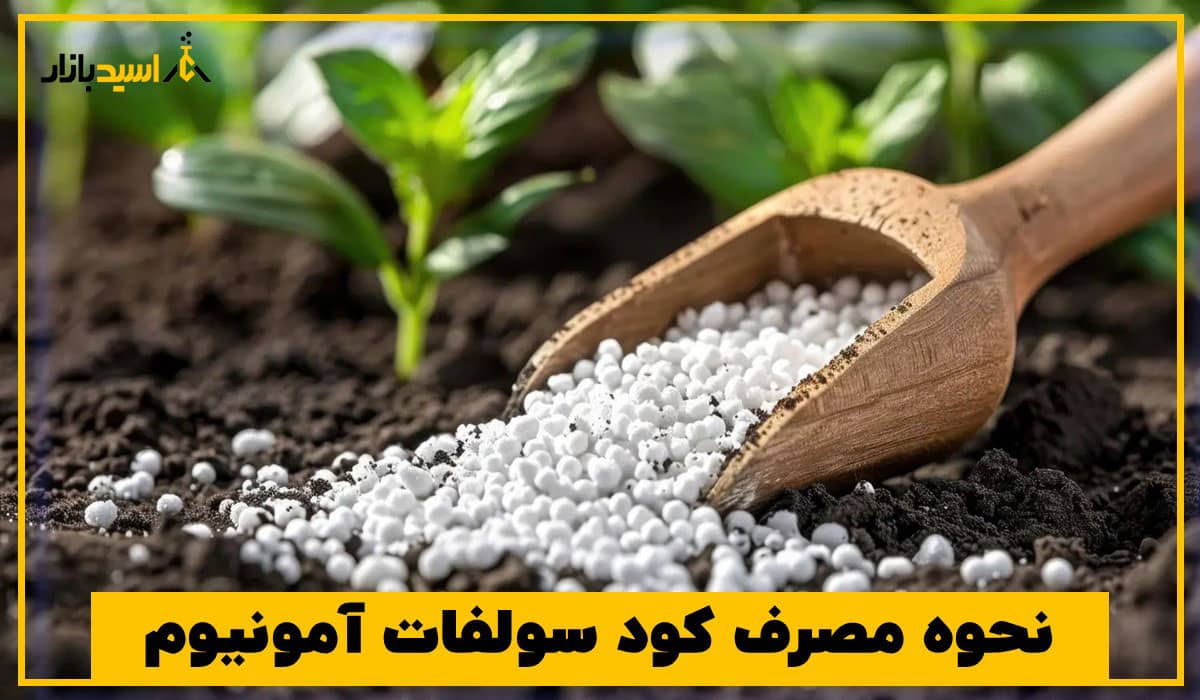 نحوه مصرف کود سولفات آمونیوم