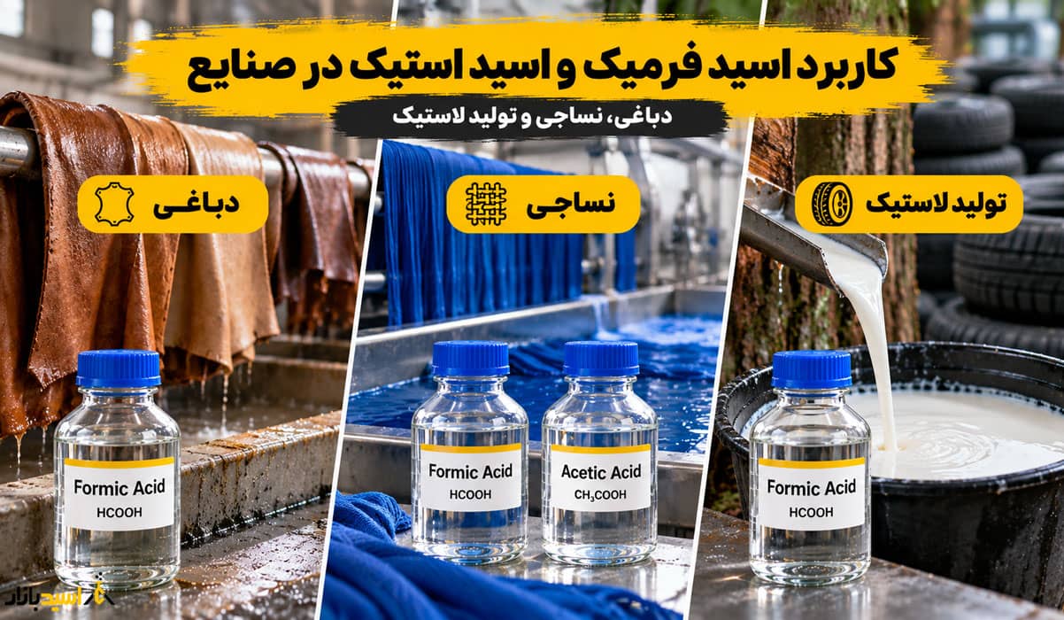 در دباغی، نساجی و تولید لاستیک چه تفاوتی دارند؟ در دباغی، نساجی و تولید لاستیک چه تفاوتی دارند؟