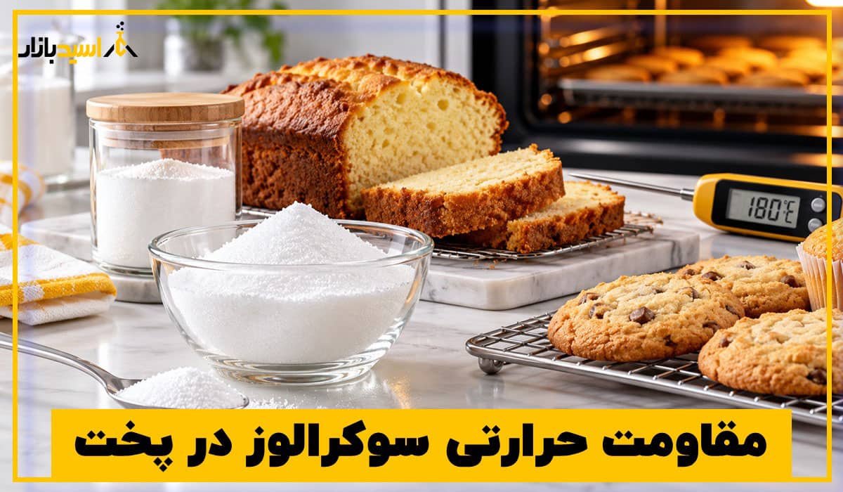 مقاومت حرارتی سوکرالوز در پخت